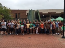 Dawson-Bryant High School Students visit Marshall University