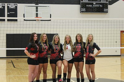 2014-2015 Senior Volleyball Players