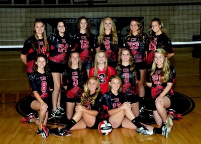 2015-2016 High School JV Volleyball Team