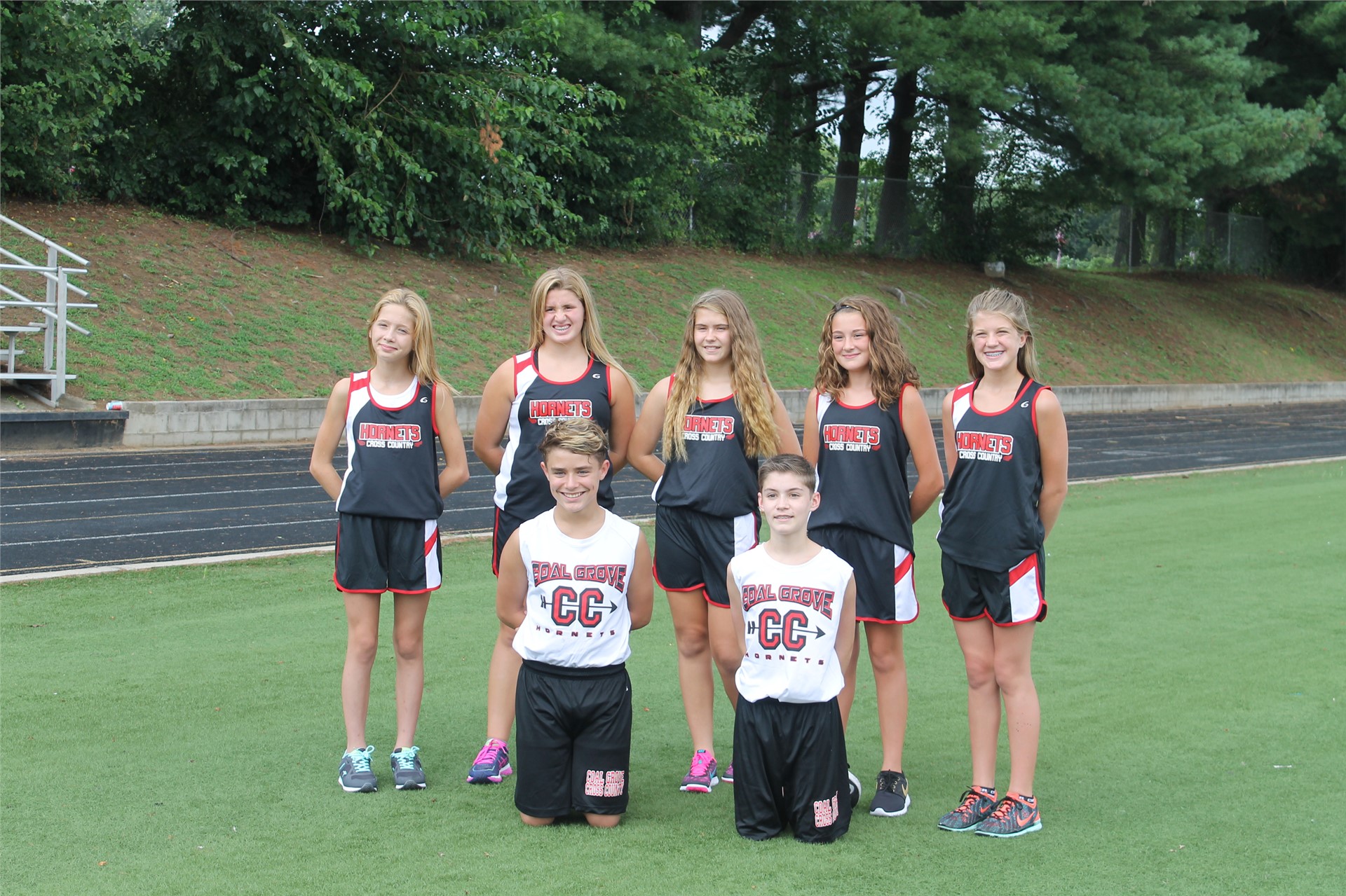 2016-2017 Middle School Cross Country Team