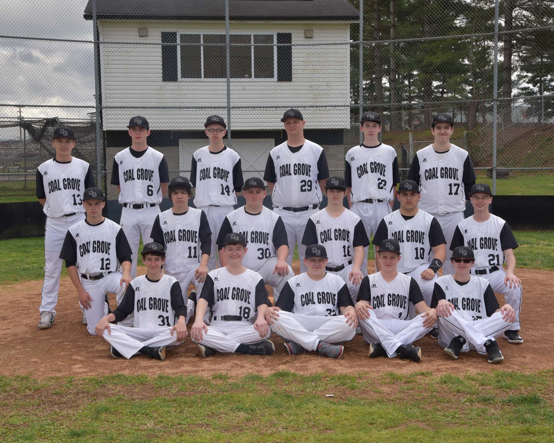 High School Junior Varsity Baseball Team 2017