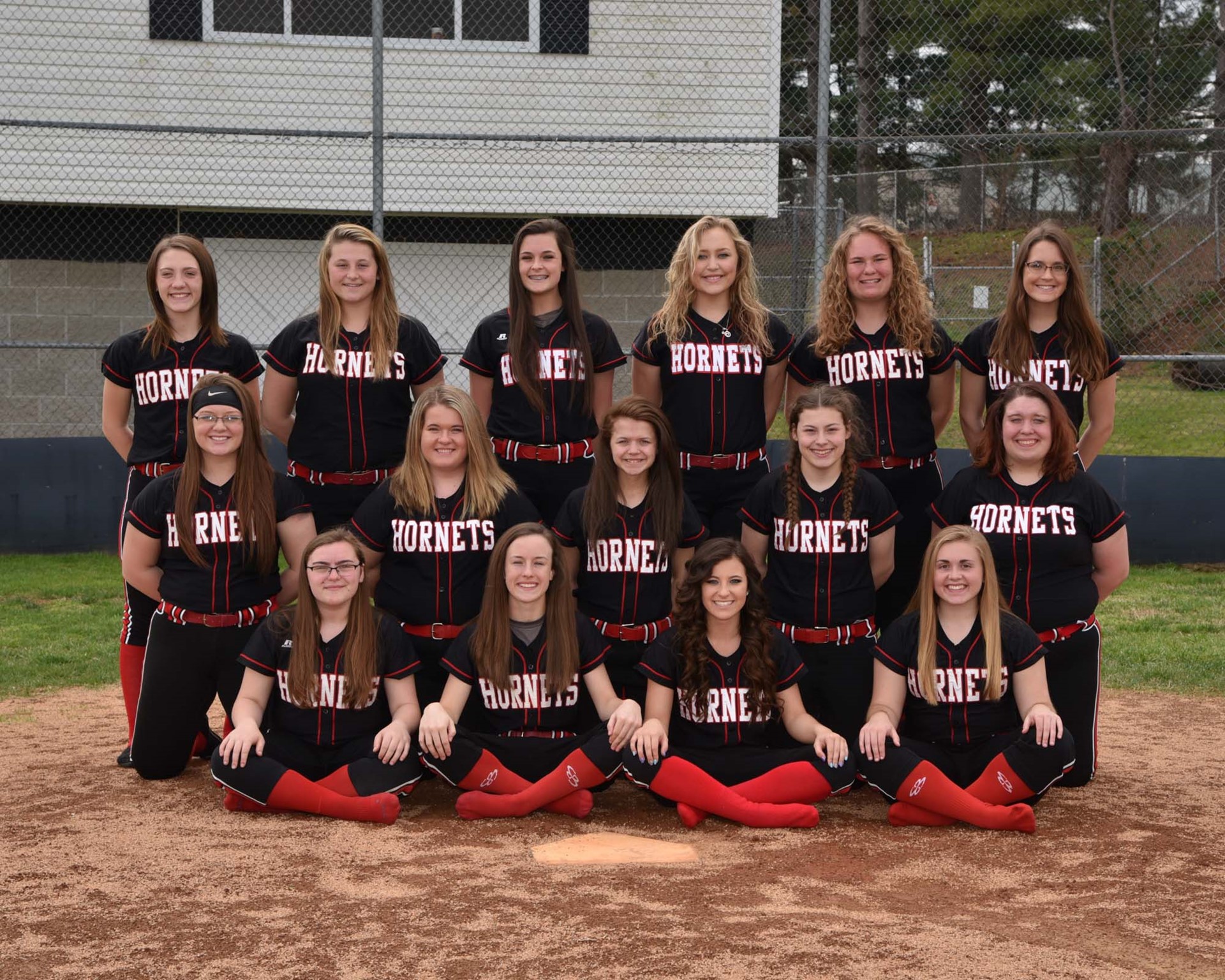 High School Girls Softball Team 2017